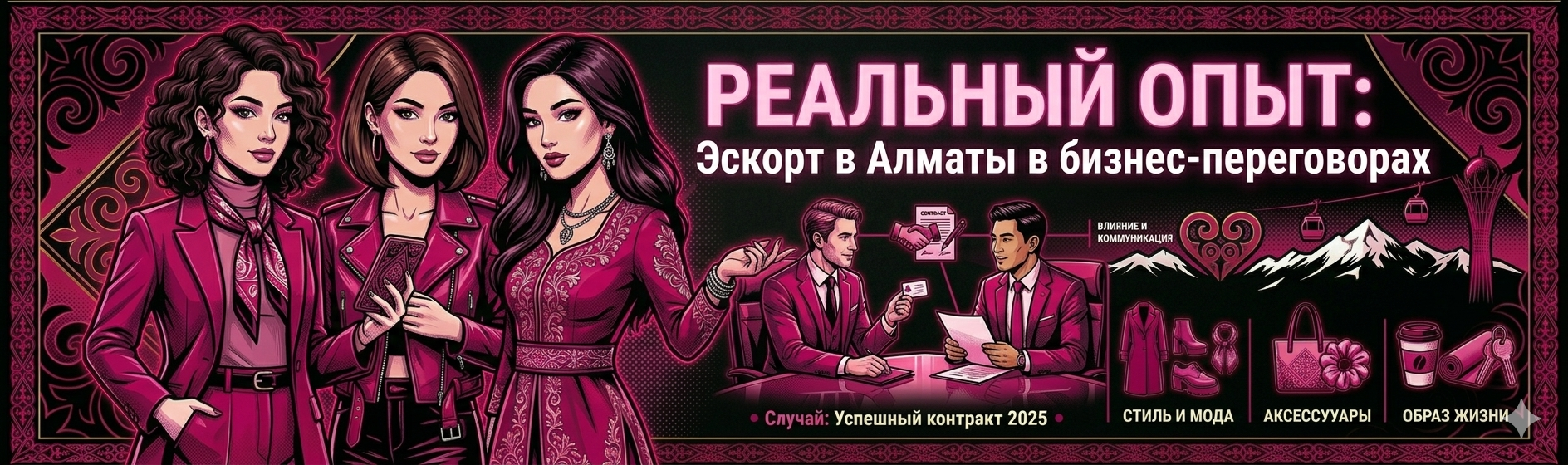 Реальный опыт: как эскорт в Алматы используется в бизнес-переговорах