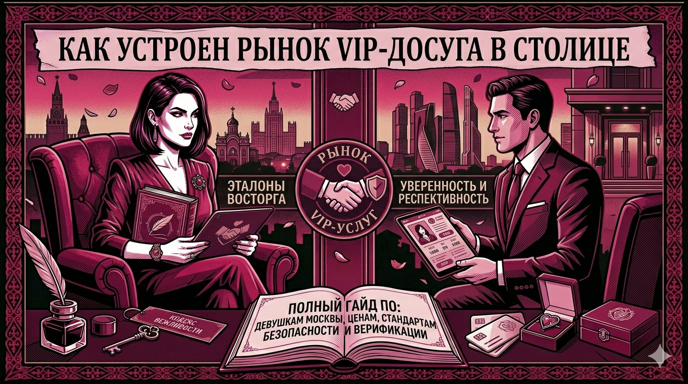 Как устроен рынок VIP-досуга в столице: проститутки Москва, цены, стандарты безопасности и верификации