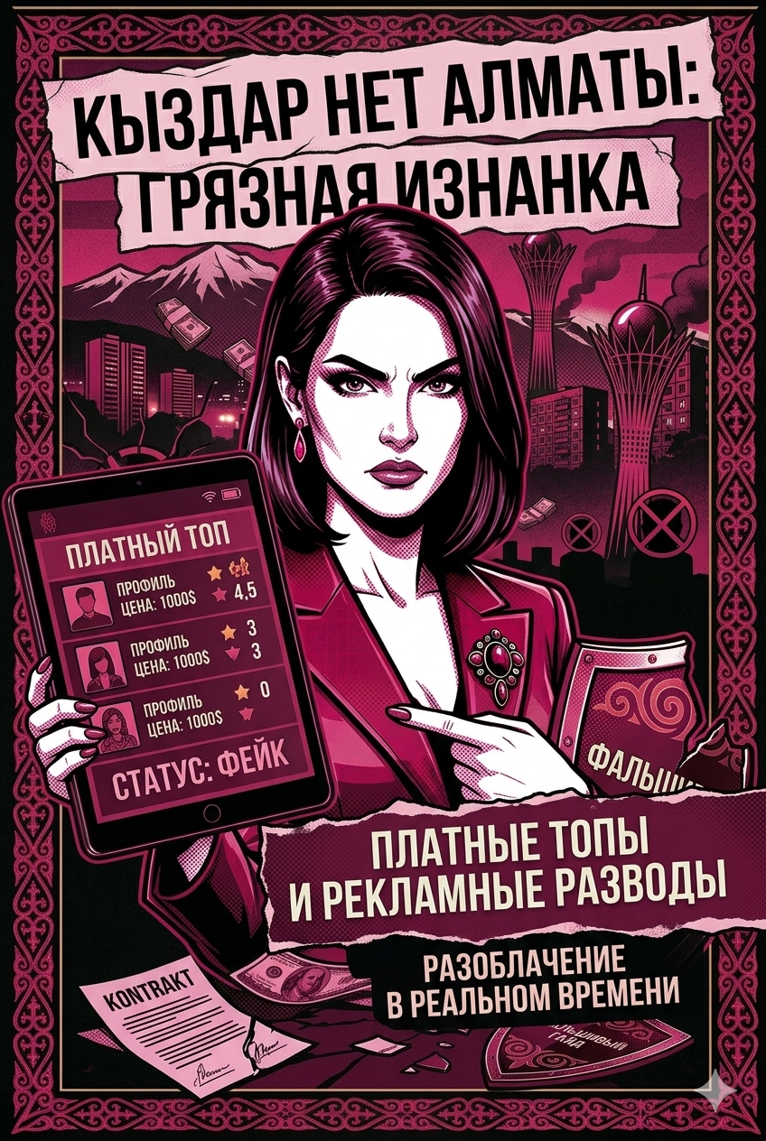 Кыздар нет Алматы: Грязная изнанка платных топов и рекламных разводов