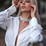 Устинья - грудь 2, рост 176 см, вес 56 кг, цвет волос Блондинки, национальность Русские