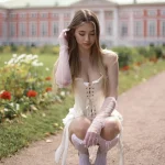 Ксюша - грудь 2, рост 171 см, вес 55 кг, цвет волос Блондинки, национальность Казашки