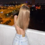 Аня - грудь 3, рост 170 см, вес 55 кг, цвет волос Блондинки, национальность Казашки